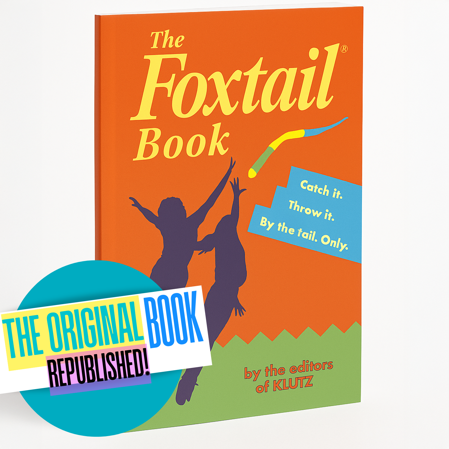 Book titled 'The Foxtail Book' with colorful cover and text on a white background